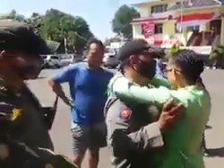 Nggak Pake Masker Ngotot dan Peluk-peluk Petugas