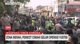 VIDEO: Zona Merah, Pemkot Cimahi Gelar Operasi Yustisi
