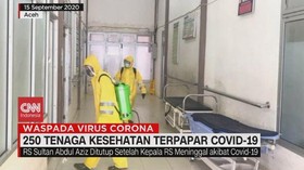 VIDEO: 250 Tenaga Kesehatan Terpapar Covid-19
