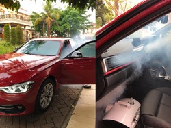 Basmi Bakteri dan Virus, Begini Cara Bersihkan Kabin Mobil Pakai Metode Fogging