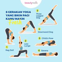 Gerakan Yoga Yang Bikin Pagi Hari Jadi Lebih Fresh