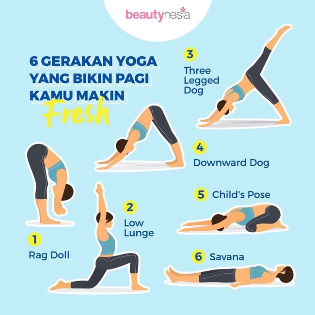 Gerakan Yoga yang Bikin Pagi Hari Jadi Lebih Fresh