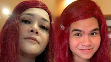 Dul Jaelani Foto Pake Rambut Palsu, Maia Estianty: Cucok Meong