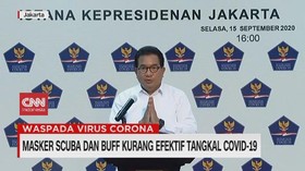 VIDEO: Masker Scuba dan Buff Kurang Efektif Tangkal Covid-19