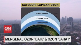 VIDEO: Mengenal Ozon 'Baik' & Ozon 'Jahat'