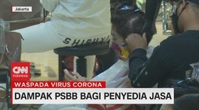 VIDEO: Dampak PSBB Bagi Penyedia Jasa