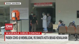 VIDEO: RS di Kota Bekasi Kewalahan Tangani Pasien Covid-19