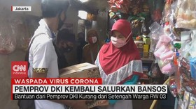 VIDEO: PSBB, Pemprov DKI Kembali Salurkan Bansos