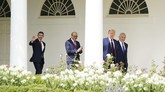 FOTO: Israel-UEA-Bahrain Resmikan Hubungan Diplomatik Israel, Uni Emirat Arab (UEA), dan Bahrain resmi menormalisasi hubungan mereka dengan menandatangani perjanjian Abraham Accords.