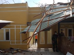 Puting Beliung Terjang Deli Serdang, 3 Orang Luka-56 Rumah Rusak