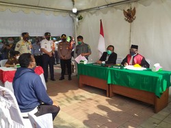 PN Jakut Denda Rp 50 Ribu ke Warga yang Tak Pakai Masker