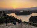 Pemandangan Raja Ampat Versi Kudus di Bukit Puser Angin