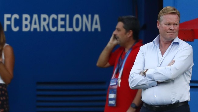 Barcelona berpeluang tidak bisa didampingi Ronald Koeman di 12 pertandingan La Liga Spanyol setelah pelatih asal Belanda itu mengkritik wasit VAR.