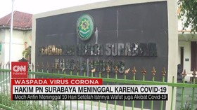 VIDEO: Hakim PN Surabaya Meninggal Karena Covid-19