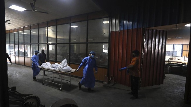 Kematian akibat virus corona di AS nyaris mencapai 200 ribu jiwa, tepatnya 199.474 hingga Minggu (20/9).