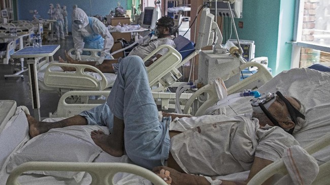Kasus infeksi virus corona (Covid-19) di India sampai saat ini dilaporkan sudah melewati 6 juta pasien.