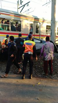 Tabrakan KRL Vs Mobil di Tanah Kusir, Polisi: Tak Ada Korban Jiwa