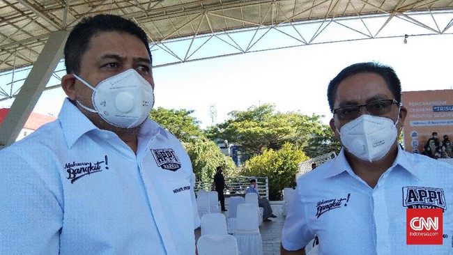 Pasangan bakal calon Wali Kota-Wakil Wali Kota Makassar Appi-Rahman berjanji akan menyulap Makassar menjadi zona hijau Covid dalam 100 hari.