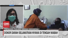 VIDEO: Donor Darah Selamatkan Nyawa di Tengah Wabah