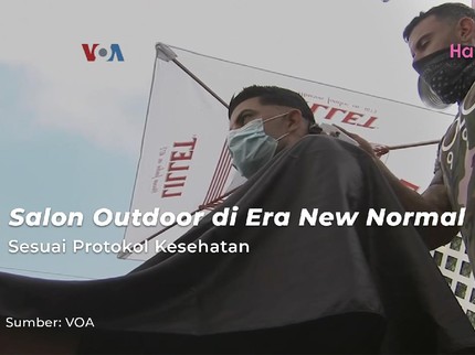 Salon Outdoor di Era New Normal Sesuai Protokol Kesehatan