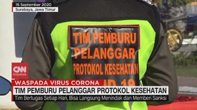 VIDEO: Tim Pemburu Pelanggar Protokol Kesehatan di Jatim