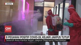 VIDEO: 8 Pegawai Positif Covid-19, Kejari Jakpus Tutup