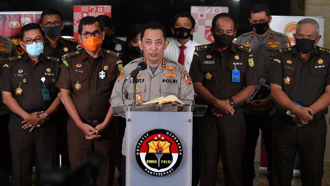 Kapolri Listyo Sigit menyebut pertemuannya dengan Jaksa Agung ST Burhanuddin menghasilkan kesepakatan soal percepatan pelengkapan berkas perkara pidana.