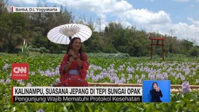 VIDEO: Kalinampu, Suasana Jepang di Tepi Sungai Yogyakarta