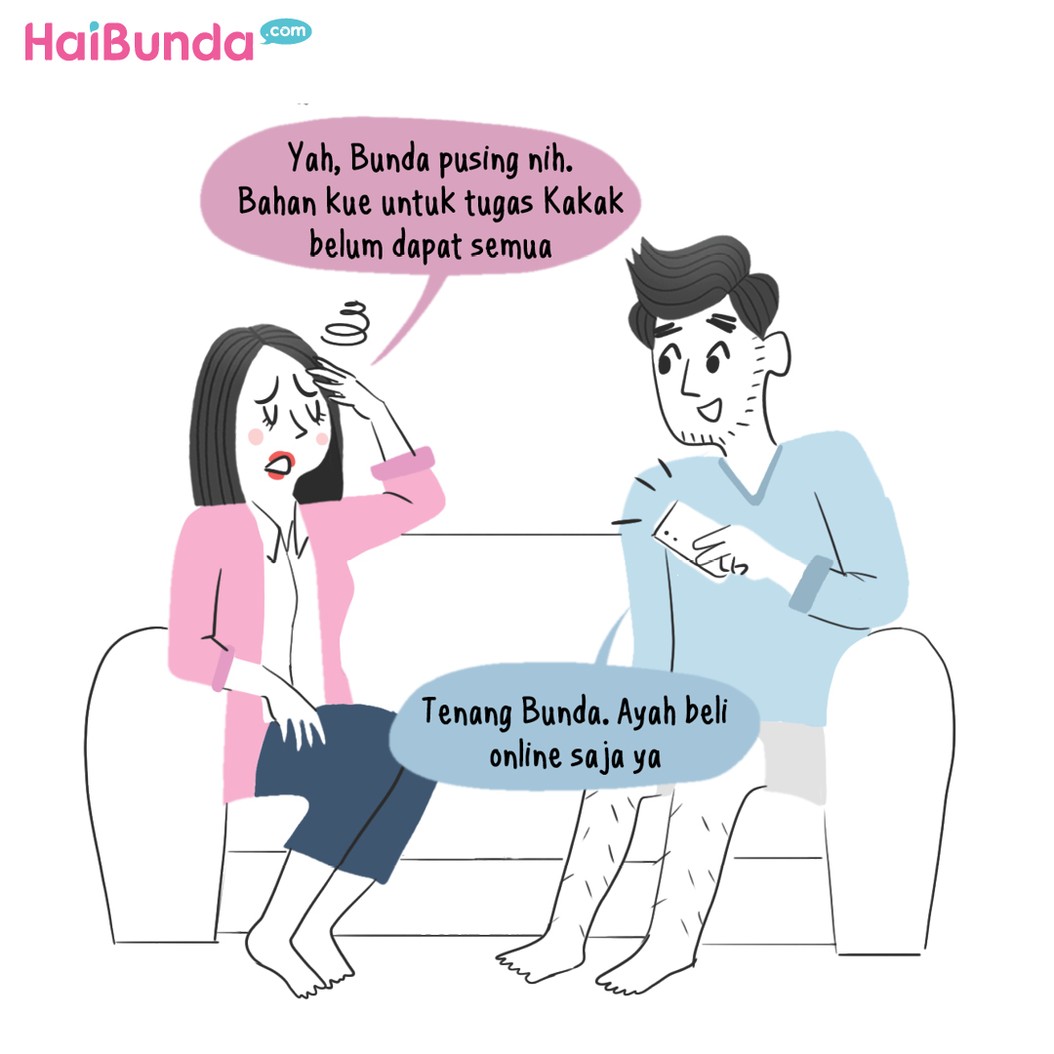 Komik Tugas Sekolah Kakak