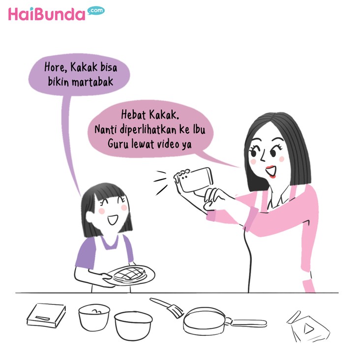 Komik Tugas Sekolah Kakak