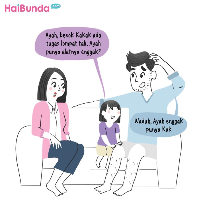 Komik Tugas Sekolah Kakak