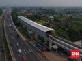 Pembangunan LRT Jabodebek Capai 84,76 Persen Awal Juni 2021