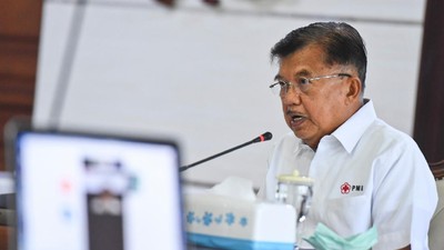 Mantan Wapres RI jusuf Kalla (JK) bertemu dengan relawan AMIN pada Selasa (19/12) di Makassar untuk menyampaikan sikap dukungan di Pilpres 2024.