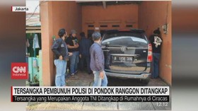 VIDEO: Tersangka Pembunuh Polisi di Pondok Ranggon Ditangkap