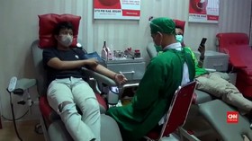 VIDEO: Pandemi Covid-19 'Ancam' Stok Darah PMI
