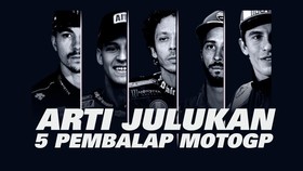 INFOGRAFIS: Arti Julukan 5 Pembalap MotoGP