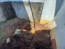 Ini Lubang Kuburan yang Disiapkan Sejoli untuk Mengubur Korban Mutilasi