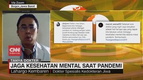 VIDEO: Jaga Kesehatan Mental Saat Pandemi