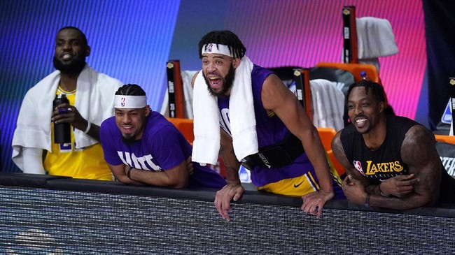 FOTO: Lakers Lumat Nuggets di Gim 1 Final Wilayah Barat NBA