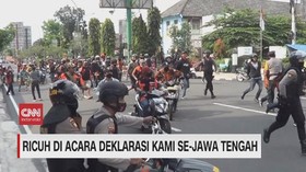 VIDEO: Ricuh di Acara KAMI Se-Jawa Tengah
