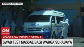 VIDEO: Swab Test Massal Bagi Warga Surabaya