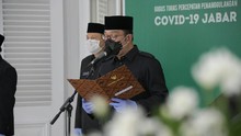 Ridwan Kamil Lantik 318 PNS Pemda Jabar