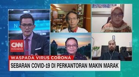 VIDEO: Sebaran Covid-19 di Perkantoran Kian Marak (2/2)