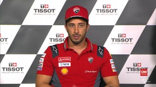 VIDEO: Puncaki Klasemen MotoGP, Dovizioso Tak Besar Kepala