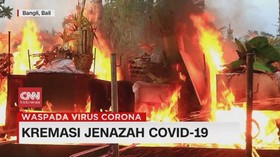 VIDEO: Kremasi Jenazah Covid-19 Meningkat Drastis