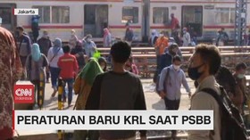 VIDEO: Penerapan Aturan Baru KRL saat PSBB