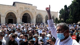 VIDEO: Warga Palestina Protes Normalisasi Israel-UEA-Bahrain