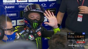 VIDEO: Rossi Puas Start Ketujuh di MotoGP Emilia Romagna