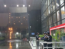 Atap Plafon Gedung Merah Putih KPK Jebol Saat Hujan Deras