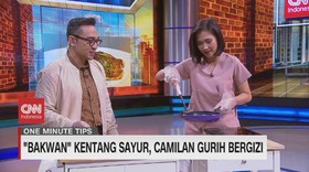 VIDEO: Bakwan Kentang Sayur, Cemilan Gurih Bergizi